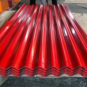 Color coated corrugated Sheet
