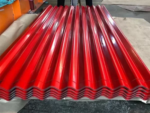 Color coated corrugated Sheet