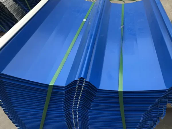 Green blue corrugated Sheet - Image 3